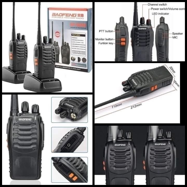 Baofeng walkie 2 pcs