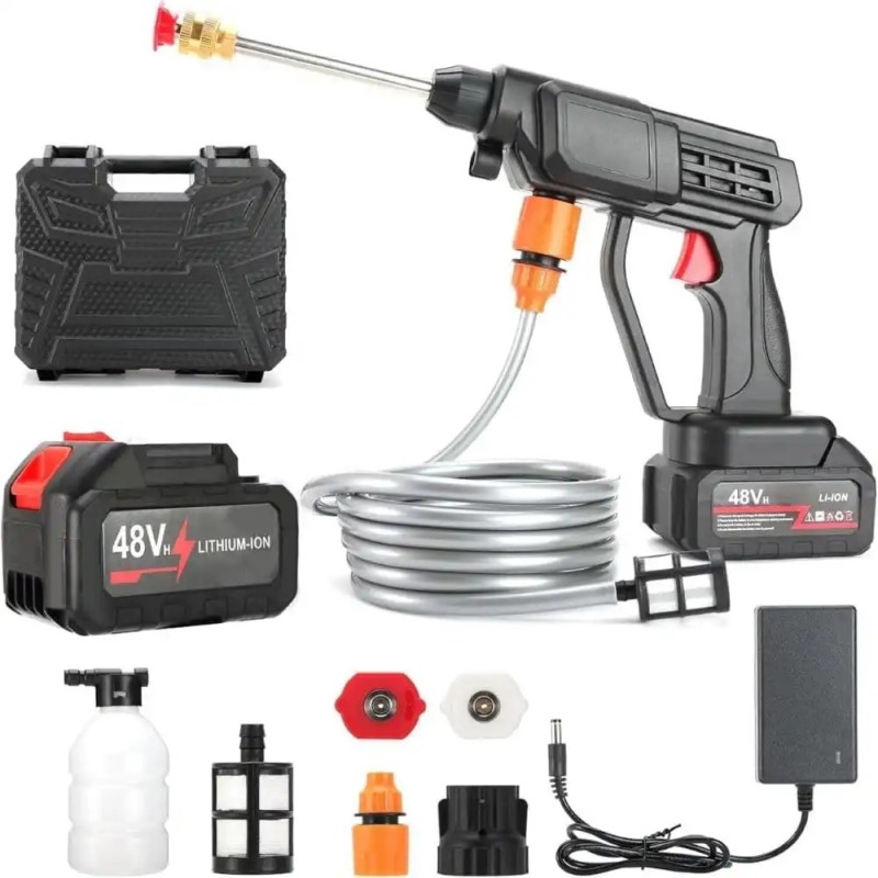 Rechargeable Car/ Bike washer Gun Machine