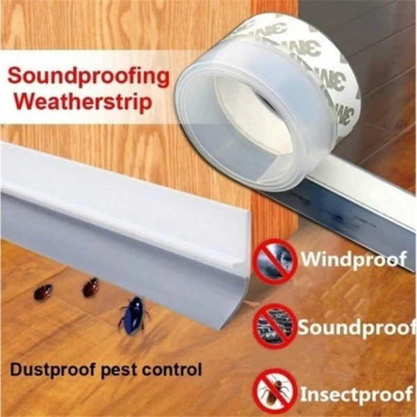 Door Gap Sealing Strip To Prevent Insects And Make The Room Air, Sound, Dust & Water Proof