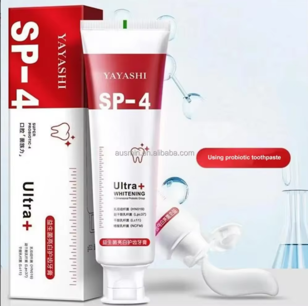 SP 4 Probiotic Whitening Stain Removal Toothpaste